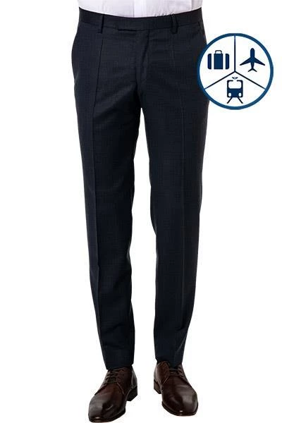 BALDESSARINI Hose B0 17050.8824/6300 Reise-Hose, Schurwolle Super120 GUABELLO, Dunkelblau 4 BALDESSARINI Hose B0 17050.8824/6300 Reise-Hose, Schurwolle Super120 GUABELLO, Dunkelblau – Bild 2