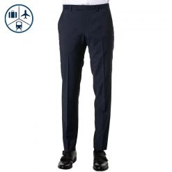 BALDESSARINI Hose B0 17050.8828/6000 Reise-Hose, Schurwolle, Marine