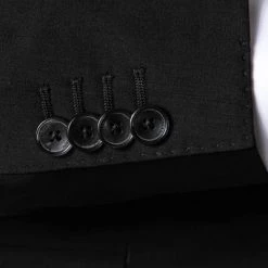 BALDESSARINI Anzug B0 14061+17050.8828/9000 Reise-Anzug, Modern Fit, Schurwolle, Schwarz -Anzüge & Westen Schritte 364113 norm4