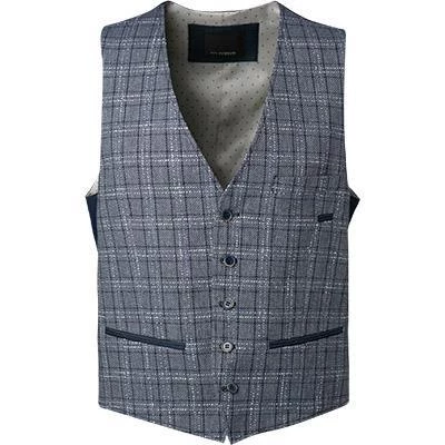 ROY ROBSON Weste 005045041466100/H420 Baumwolle-Leinen, Mittelblau kariert, Mittelblau 4 ROY ROBSON Weste 005045041466100/H420 Baumwolle-Leinen, Mittelblau kariert, Mittelblau – Bild 2