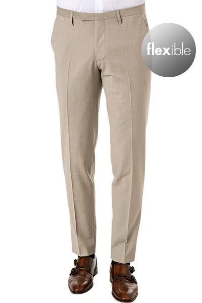 CINQUE Hose Cimonopoli 2139-1543/25 Schurwoll-Stretch, Beige meliert, Beige 4 CINQUE Hose Cimonopoli 2139-1543/25 Schurwoll-Stretch, Beige meliert, Beige – Bild 2