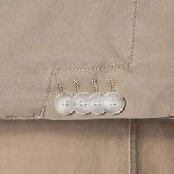 BOSS Anzug Hanry-Stanino 50450313/268 Slim Fit, Baumwolle, Beige -Anzüge & Westen Schritte 364624 norm4