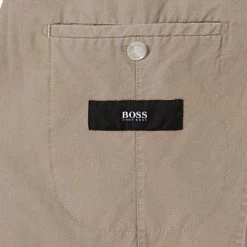BOSS Anzug Hanry-Stanino 50450313/268 Slim Fit, Baumwolle, Beige -Anzüge & Westen Schritte 364624 norm5