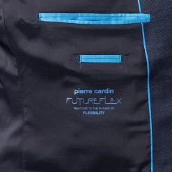 Pierre Cardin Anzug 52261+72240/810/88301/3250 Regular Fit, Schurwoll-Stretch, Dunkelblau -Anzüge & Westen Schritte 365317 norm6