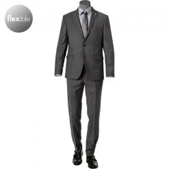 Pierre Cardin Anzug 52261+72240/810/88391/2400 Regular Fit, Schurwoll-Stretch, Dunkelgrau