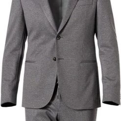 BOSS Anzug Norwin-Banks 50450433+442/041 Slim Fit, Jersey halbgefüttert, Silber meliert, Silber 13 BOSS Anzug Norwin-Banks 50450433+442/041 Slim Fit, Jersey halbgefüttert, Silber meliert, Silber -Anzüge & Westen Schritte 366159 norm2