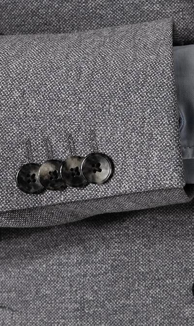 BOSS Anzug Norwin-Banks 50450433+442/041 Slim Fit, Jersey halbgefüttert, Silber meliert, Silber 7 BOSS Anzug Norwin-Banks 50450433+442/041 Slim Fit, Jersey halbgefüttert, Silber meliert, Silber – Bild 5