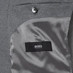 BOSS Anzug Norwin-Banks 50450433+442/041 Slim Fit, Jersey halbgefüttert, Silber meliert, Silber 16 BOSS Anzug Norwin-Banks 50450433+442/041 Slim Fit, Jersey halbgefüttert, Silber meliert, Silber -Anzüge & Westen Schritte 366159 norm5