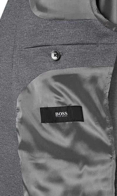 BOSS Anzug Norwin-Banks 50450433+442/041 Slim Fit, Jersey halbgefüttert, Silber meliert, Silber 8 BOSS Anzug Norwin-Banks 50450433+442/041 Slim Fit, Jersey halbgefüttert, Silber meliert, Silber – Bild 6