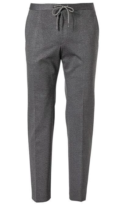 BOSS Anzug Norwin-Banks 50450433+442/041 Slim Fit, Jersey halbgefüttert, Silber meliert, Silber 10 BOSS Anzug Norwin-Banks 50450433+442/041 Slim Fit, Jersey halbgefüttert, Silber meliert, Silber – Bild 8