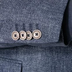 CG Anzug Paul SV/Paco 11-071N0/225222+230053/62 Slim Fit, Leinen, Jeansblau meliert, Blau 15 CG Anzug Paul SV/Paco 11-071N0/225222+230053/62 Slim Fit, Leinen, Jeansblau meliert, Blau -Anzüge & Westen Schritte 366485 norm4