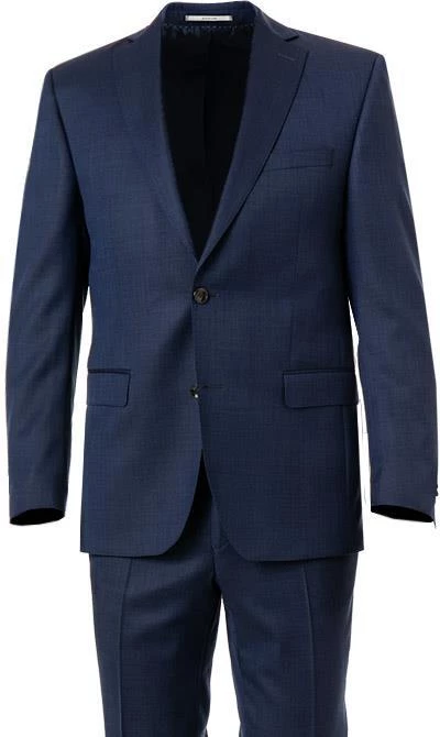Carl Gross Anzug 00-072S0/324972+339603/62 Modern Fit, Schurwolle GUABELLO, Royalblau 5 Carl Gross Anzug 00-072S0/324972+339603/62 Modern Fit, Schurwolle GUABELLO, Royalblau – Bild 3