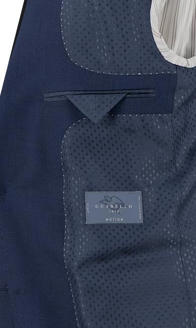 Carl Gross Anzug 00-072S0/324972+339603/62 Modern Fit, Schurwolle GUABELLO, Royalblau 8 Carl Gross Anzug 00-072S0/324972+339603/62 Modern Fit, Schurwolle GUABELLO, Royalblau – Bild 6