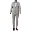 ROY ROBSON 000041391057300+001041391232500/A050 Anzug, Slim Fit, Baumwoll-Stretch, Hellgrau -Anzüge & Westen Schritte 367336 master