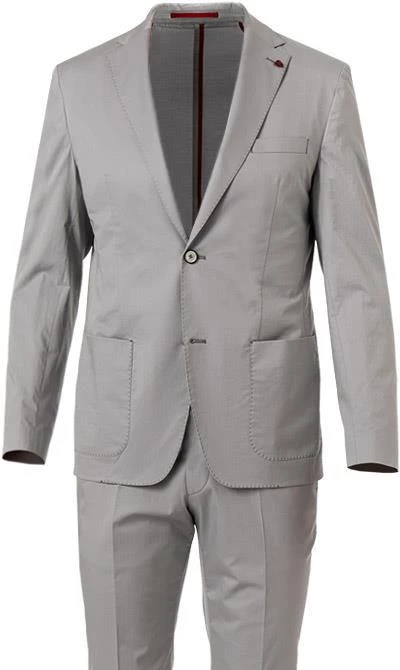 ROY ROBSON 000041391057300+001041391232500/A050 Anzug, Slim Fit, Baumwoll-Stretch, Hellgrau 5 ROY ROBSON 000041391057300+001041391232500/A050 Anzug, Slim Fit, Baumwoll-Stretch, Hellgrau – Bild 3