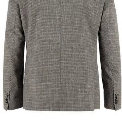 ROY ROBSON 000041471021700+001041471232500/A250 Anzug, Slim Fit, Schurwolle-Leinen, Braun kariert, Beige-khaki -Anzüge & Westen Schritte 367342 norm3