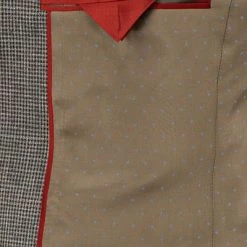 ROY ROBSON 000041471021700+001041471232500/A250 Anzug, Slim Fit, Schurwolle-Leinen, Braun kariert, Beige-khaki -Anzüge & Westen Schritte 367342 norm5