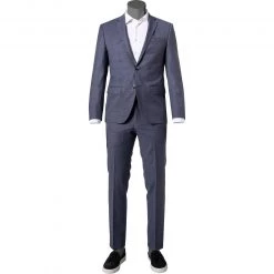 Daniel Hechter Anzug 40208+40250/100129/620 Modern Fit, Schurwoll-Stretch, Bleu , Hellblau