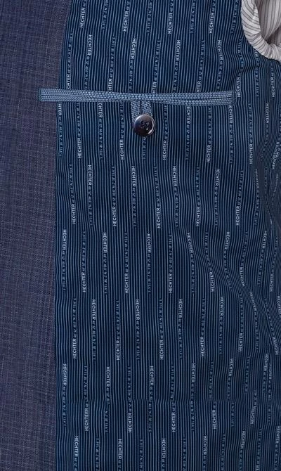 Daniel Hechter Anzug 40208+40250/100129/620 Modern Fit, Schurwoll-Stretch, Bleu , Hellblau 8 Daniel Hechter Anzug 40208+40250/100129/620 Modern Fit, Schurwoll-Stretch, Bleu , Hellblau – Bild 6