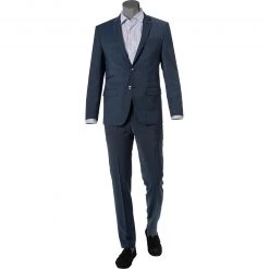 Daniel Hechter Anzug 40207+40257/100127/660 Modern Fit, Schurwoll-Stretch, Royal meliert, Royal
