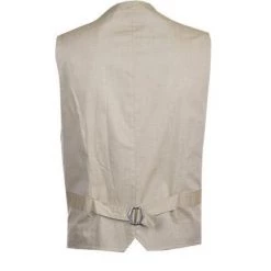 BOB Weste SHOP403 T403/sabbia Baumwolle-Leinen, Beige 10 BOB Weste SHOP403 T403/sabbia Baumwolle-Leinen, Beige -Anzüge & Westen Schritte 369344 norm2