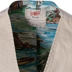 BOB Weste SHOP403 T403/sabbia Baumwolle-Leinen, Beige 11 BOB Weste SHOP403 T403/sabbia Baumwolle-Leinen, Beige -Anzüge & Westen Schritte 369344 norm3