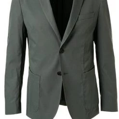 BOSS Sakko Nolvay 50453717/301 Slim Fit, Mikrofaser ungefüttert, Dunkelgrün , Dunkelgrün -Anzüge & Westen Schritte 369693 norm2
