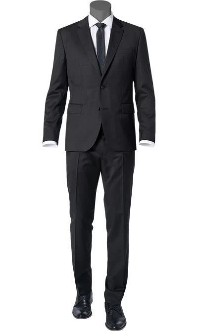 BOSS Anzug Johnstons/Lenon 50318521+50318825/001 Anzug Johnstons-Lenon, Regular Fit, Schurwolle Super120 GUABELLO, Schwarz , Black 4 BOSS Anzug Johnstons/Lenon 50318521+50318825/001 Anzug Johnstons-Lenon, Regular Fit, Schurwolle Super120 GUABELLO, Schwarz , Black – Bild 2