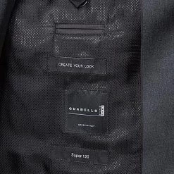 BOSS Anzug Johnstons/Lenon 50318521+50318825/021 Anzug Johnstons-Lenon, Regular Fit, Schurwolle Super120 GUABELLO, Anthrazit, Dark grey -Anzüge & Westen Schritte 370337 norm4