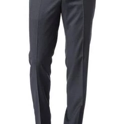 BOSS Anzug Johnstons/Lenon 50318521+50318825/021 Anzug Johnstons-Lenon, Regular Fit, Schurwolle Super120 GUABELLO, Anthrazit, Dark grey -Anzüge & Westen Schritte 370337 norm5