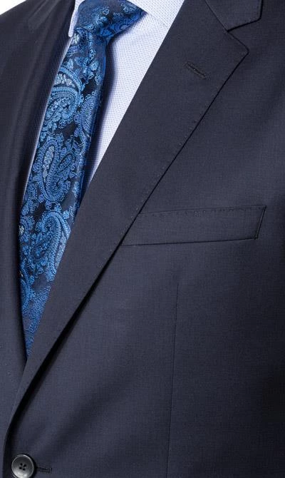 BOSS Anzug Johnstons/Lenon 50318521+50318825/401 Anzug Johnstons-Lenon, Regular Fit, Schurwolle Super120 GUABELLO, Dunkelblau, Dark blue 5 BOSS Anzug Johnstons/Lenon 50318521+50318825/401 Anzug Johnstons-Lenon, Regular Fit, Schurwolle Super120 GUABELLO, Dunkelblau, Dark blue – Bild 3