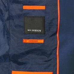 ROY ROBSON Anzug S00050391080900+1083200/A410 Extra Slim Fit, Schurwoll-Stretch, Navy meliert, Navy 17 ROY ROBSON Anzug S00050391080900+1083200/A410 Extra Slim Fit, Schurwoll-Stretch, Navy meliert, Navy -Anzüge & Westen Schritte 370978 norm6
