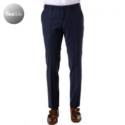 ROY ROBSON Hose S01050461083200/A401 Extra Slim Fit, Schurwolle, Dunkelblau
