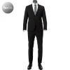 ROY ROBSON Anzug S00050461080900+1083200/A001 Extra Slim Fit, Schurwoll-Stretch, Schwarz
