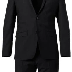 ROY ROBSON Anzug S00050461080900+1083200/A001 Extra Slim Fit, Schurwoll-Stretch, Schwarz -Anzüge & Westen Schritte 370985 norm2