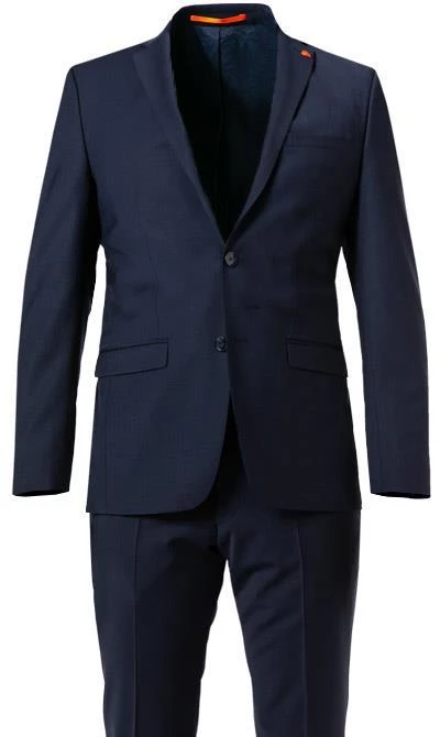 ROY ROBSON Anzug S00050461080900+1083200/A401 Extra Slim Fit, Schurwoll-Stretch, Dunkelblau 5 ROY ROBSON Anzug S00050461080900+1083200/A401 Extra Slim Fit, Schurwoll-Stretch, Dunkelblau – Bild 3