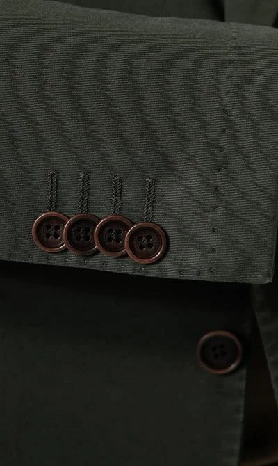 Windsor Anzug Solaro-Sino 30020762/302 Shaped Fit, Baumwollle-Leinen, Dunkelgrün 7 Windsor Anzug Solaro-Sino 30020762/302 Shaped Fit, Baumwollle-Leinen, Dunkelgrün – Bild 5