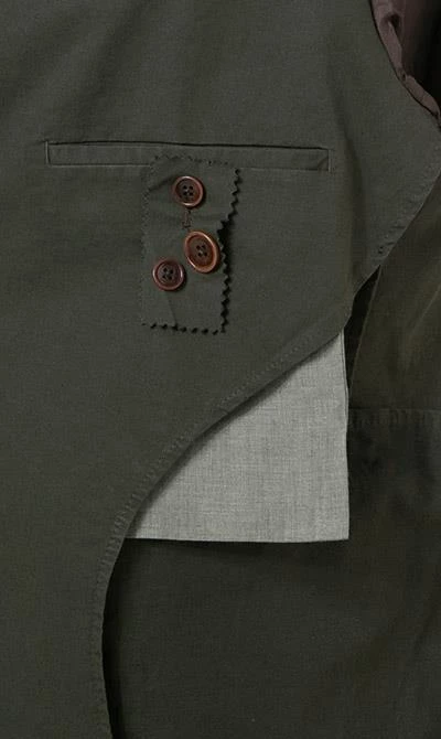 Windsor Anzug Solaro-Sino 30020762/302 Shaped Fit, Baumwollle-Leinen, Dunkelgrün 8 Windsor Anzug Solaro-Sino 30020762/302 Shaped Fit, Baumwollle-Leinen, Dunkelgrün – Bild 6