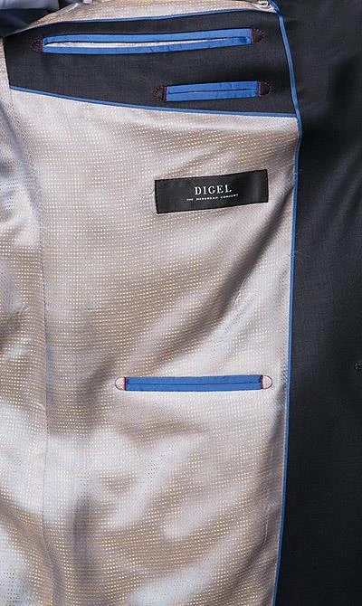 DIGEL Anzug 1009342/120210+114001/20 Modern Fit, Schurwolle, Nachtblau 7 DIGEL Anzug 1009342/120210+114001/20 Modern Fit, Schurwolle, Nachtblau – Bild 5