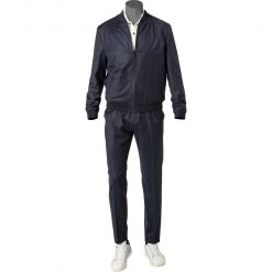 HUGO Anzug Ukashi/Howard 50458385+59644/429 Extra Slim Fit, Schurwolle, Marine meliert