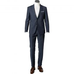 JOOP! Anzug Herby/Blayr 30028775+6/420 Slim Fit, Schurwolle Super100, Dunkelblau