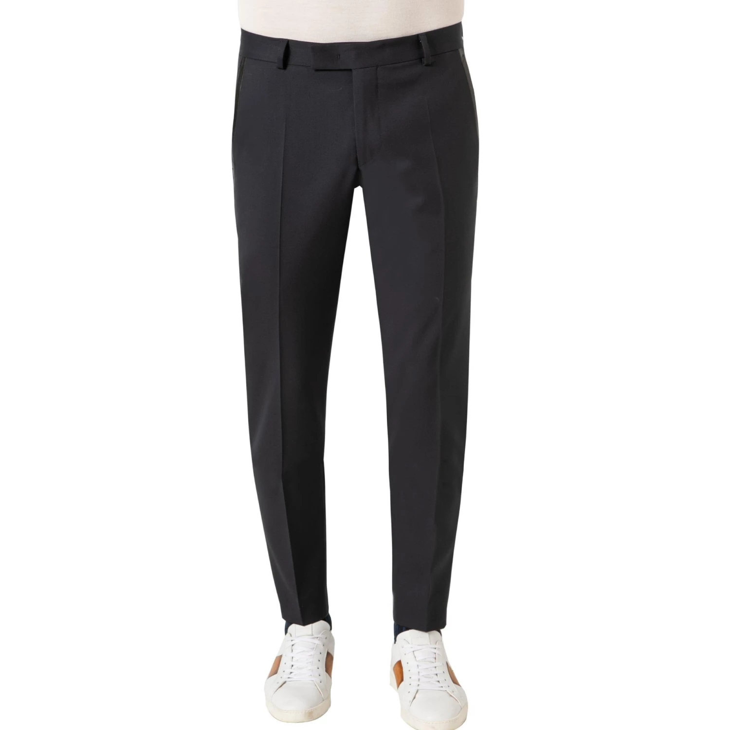 KARL LAGERFELD Hose 255052/10/512083/690 Schurwolle, Dunkelblau, Nachtblau 3 KARL LAGERFELD Hose 255052/10/512083/690 Schurwolle, Dunkelblau, Nachtblau