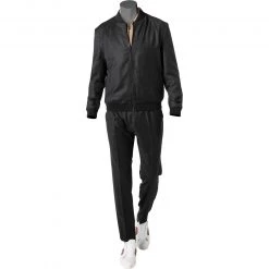 HUGO Anzug Ukashi-Howard 50458385+59644/021 Extra Slim Fit, Schurwolle, Dunkelgrau , Dunkelgrau