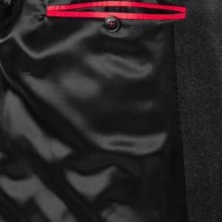 HUGO Anzug Ukashi-Howard 50458385+59644/021 Extra Slim Fit, Schurwolle, Dunkelgrau , Dunkelgrau -Anzüge & Westen Schritte 373839 norm5