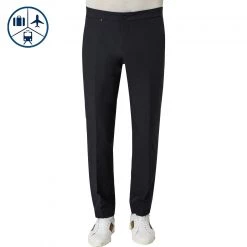 BOSS Hose Genius 50460663/402 Mikrofaser, Dunkelblau