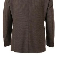 BOSS Anzug Huge-Genius 50460491+474/308 Slim Fit, Schurwolle, Braun meliert, Braun -Anzüge & Westen Schritte 373919 norm3