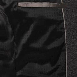 BOSS Anzug Huge-Genius 50460491+474/001 Slim Fit, Schurwolle, Schwarz meliert, Schwarz -Anzüge & Westen Schritte 373921 norm6