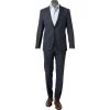 BOSS Anzug Huge-Genius 50460491+474/404 Slim Fit, Schurwolle, Dunkelblau meliert, Dunkelblau -Anzüge & Westen Schritte 373922 master