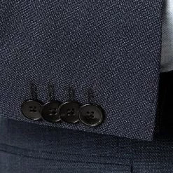 BOSS Anzug Huge-Genius 50460491+474/404 Slim Fit, Schurwolle, Dunkelblau meliert, Dunkelblau 15 BOSS Anzug Huge-Genius 50460491+474/404 Slim Fit, Schurwolle, Dunkelblau meliert, Dunkelblau -Anzüge & Westen Schritte 373922 norm4