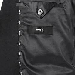 BOSS Anzug Jasper-Leon 50460567+62593/001 Regular Fit, Jersey, Schwarz -Anzüge & Westen Schritte 373929 norm5